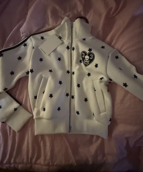 MUSINSA公式 | SETUPEXE STAR SPORTY ZIP-UP / WHITE