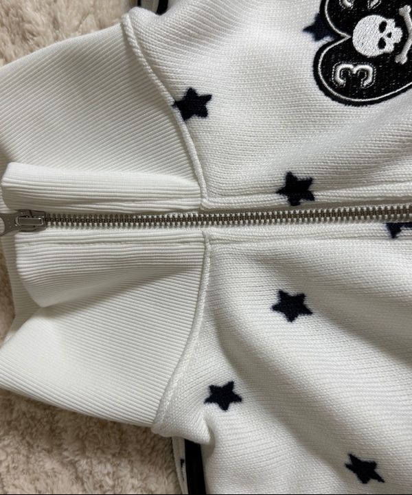 MUSINSA公式 | SETUPEXE STAR SPORTY ZIP-UP / WHITE