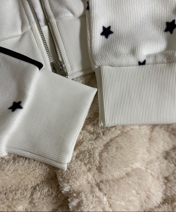 MUSINSA公式 | SETUPEXE STAR SPORTY ZIP-UP / WHITE