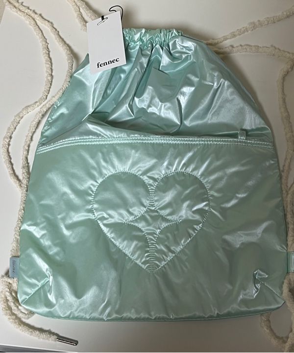 ★Fennec★ HEART STRING BAG MINT FNFBP01MIF MUSINSA | fennec HEART STRING BAG - MINT