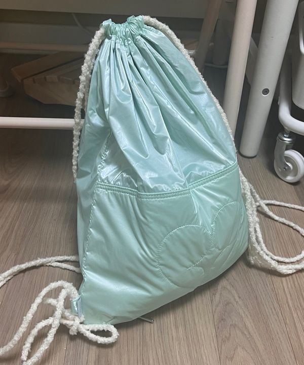 Fennec☆HEART STRING BAG (6color) MUSINSA | fennec HEART STRING BAG - BLUE