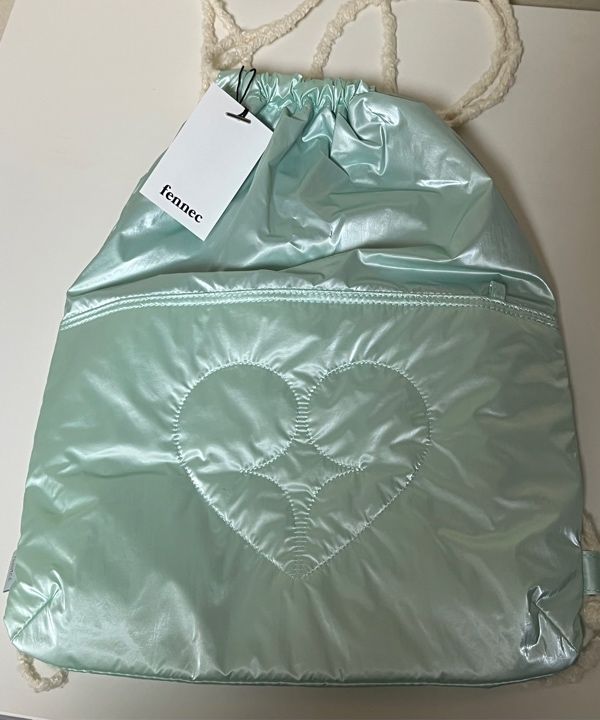 MUSINSA | fennec HEART STRING BAG - LAVENDER