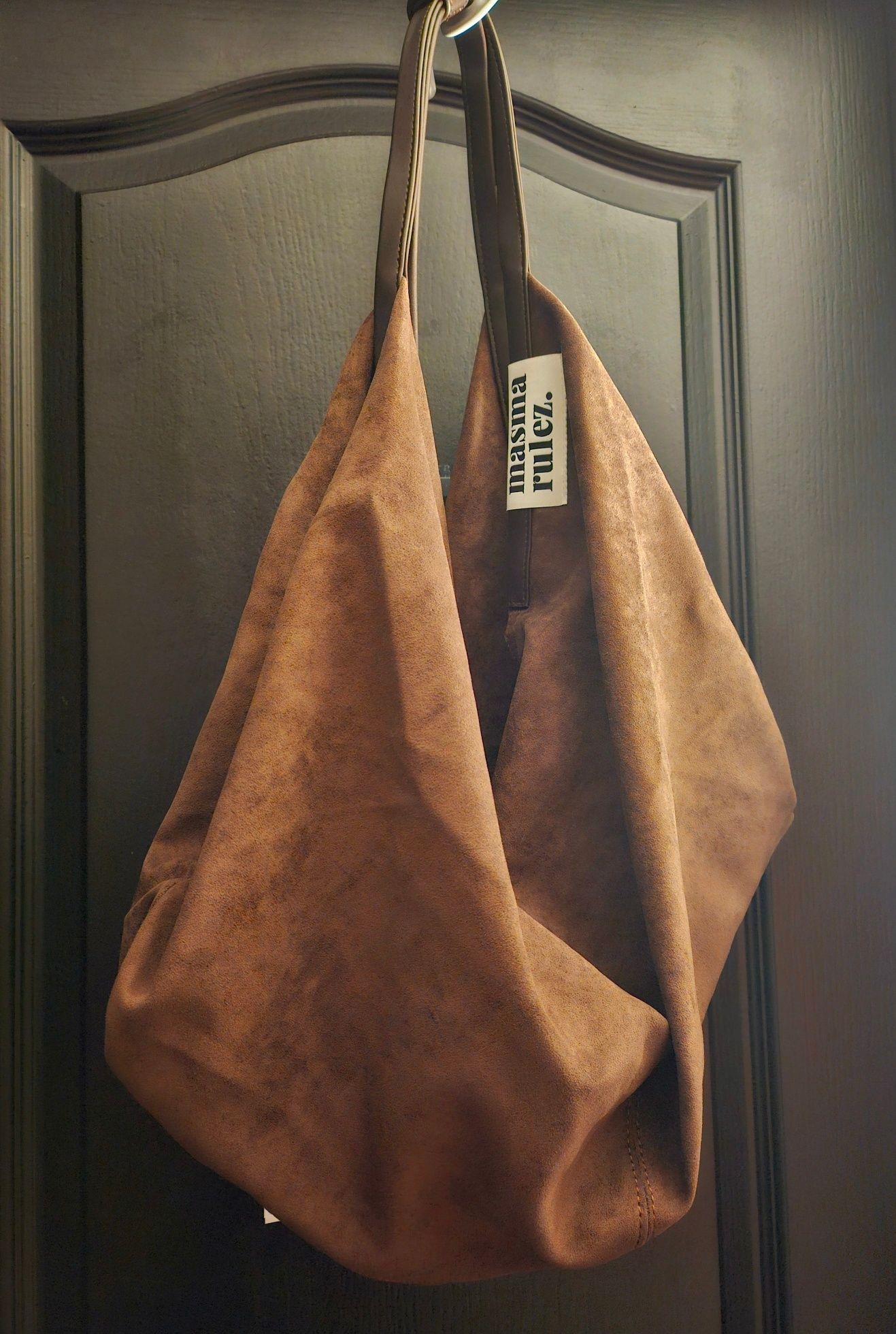 ★masmarulez★ Wing Suede Bag Beige MUSINSA | MASMARULEZ Wing Suede Bag _ Beige