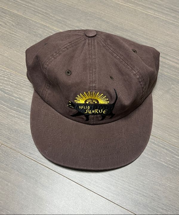 [ハローサンライズ]Cat Logo 6Panel Cap MUSINSA | HELLO SUNRISE Washed VTG Cat Logo 6panel Cap_Light