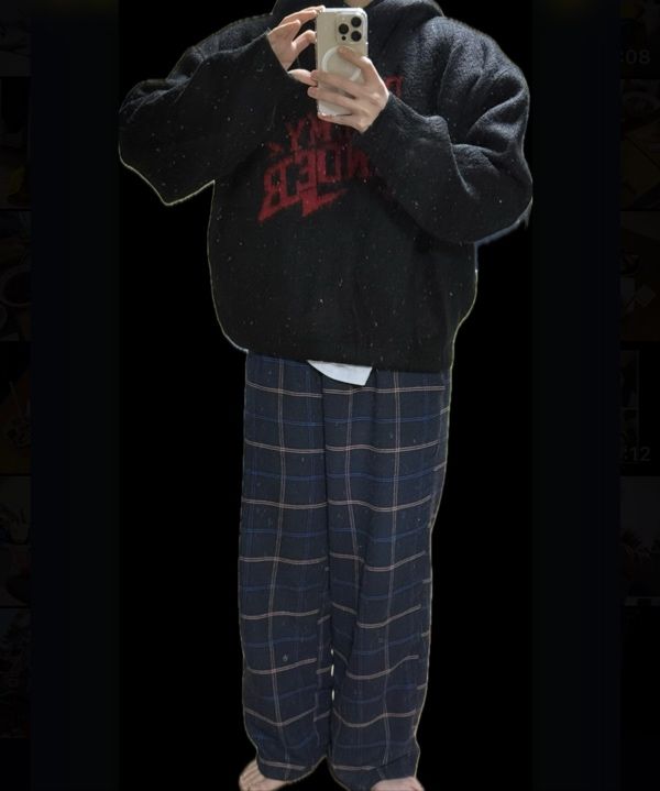 ★SUPERSUB★THUNDER Brushed Knit Hoodie★ THUNDER BRUSHED KNIT HOODIE - BLUE - SUPERSUB | 60% - Asian