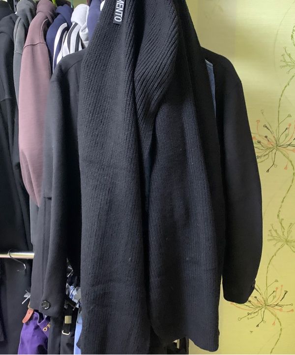 ◇PARTIMENTO◇ Wool Hoodie Muffler Black MUSINSA | PARTIMENTO Our hoodie muffler black