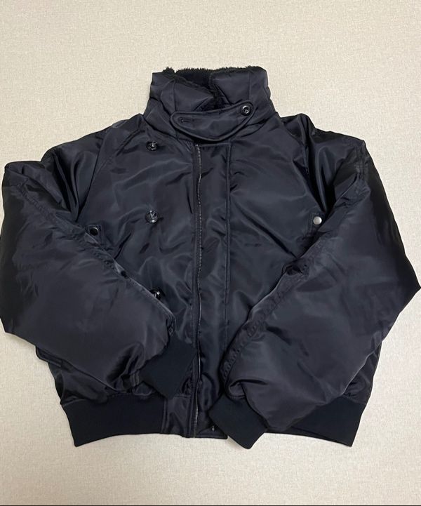 MUSINSA公式 | PARTIMENTO 1950 N2B ミリタリーショートパーカー ブラック