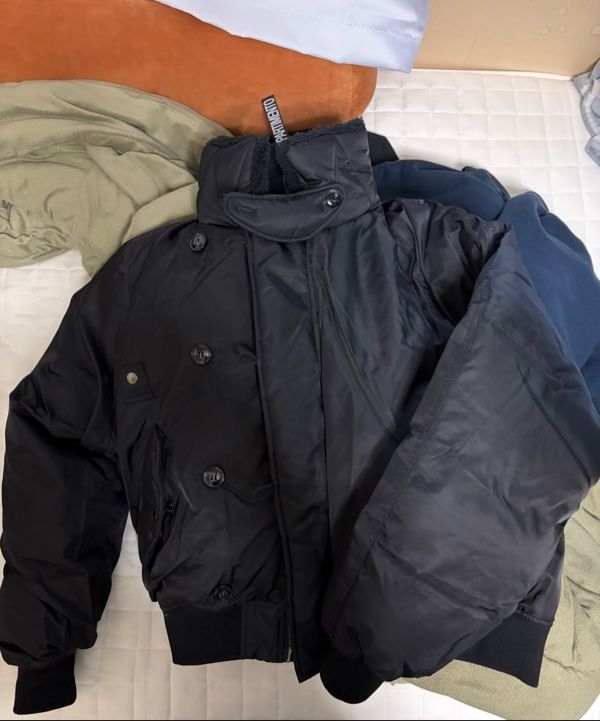 partimento 1950 N2Bミリタリーショートパーカブラック MUSINSA公式 | PARTIMENTO 1950 N2B ミリタリーショートパーカー ブラック