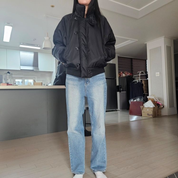 MUSINSA公式 | PARTIMENTO 1950 N2B ミリタリーショートパーカー ブラック