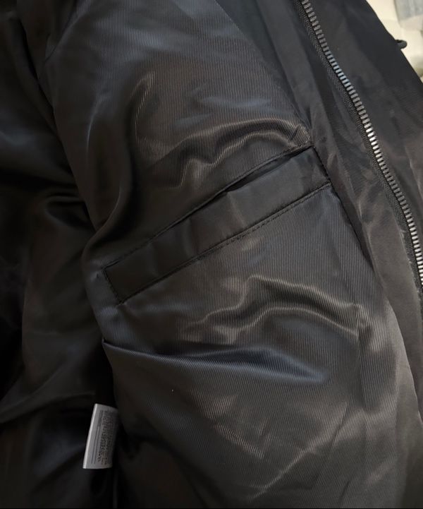 MUSINSA公式 | PARTIMENTO 1950 N2B ミリタリーショートパーカー ブラック