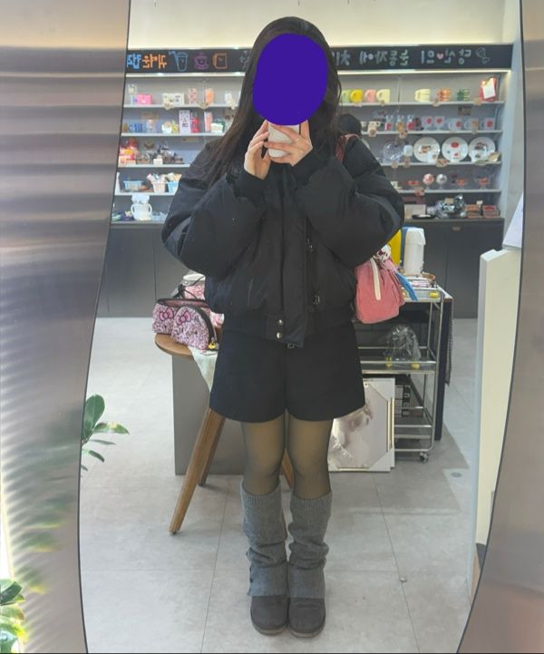 MUSINSA公式 | PARTIMENTO 1950 N2B ミリタリーショートパーカー ブラック