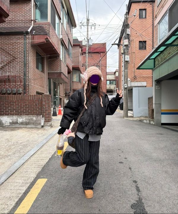 MUSINSA公式 | PARTIMENTO 1950 N2B ミリタリーショートパーカー ブラック