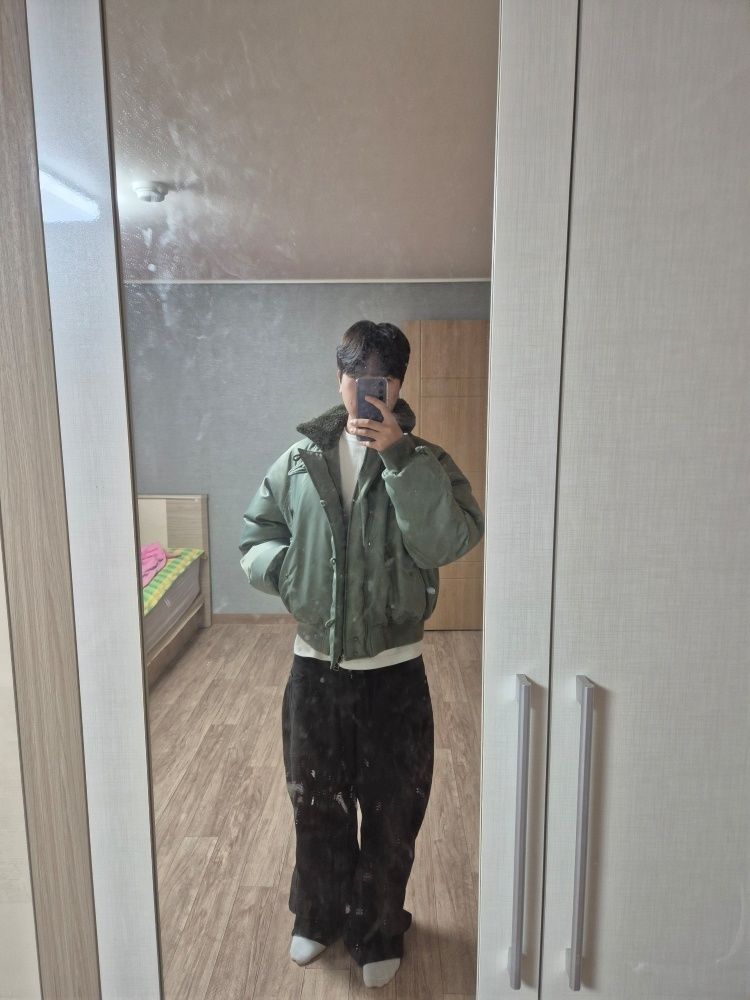 MUSINSA公式 | PARTIMENTO 1950 N2B ミリタリーショートパーカー