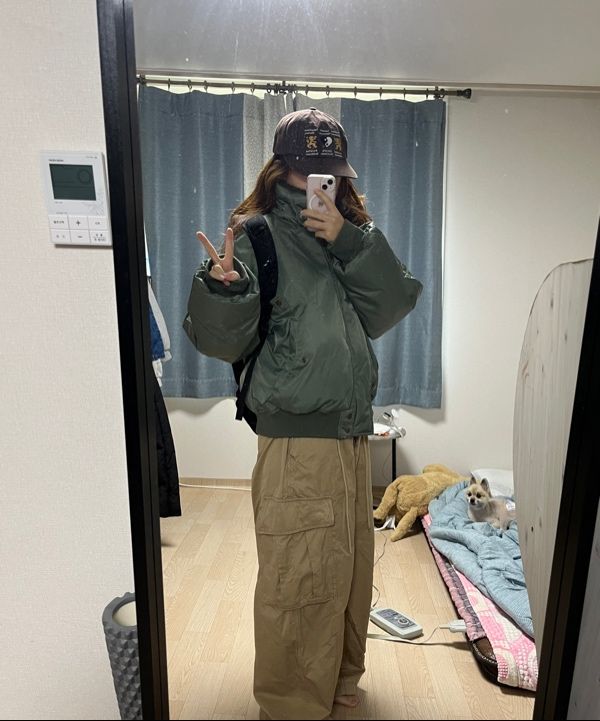 MUSINSA公式 | PARTIMENTO 1950 N2B ミリタリーショートパーカー