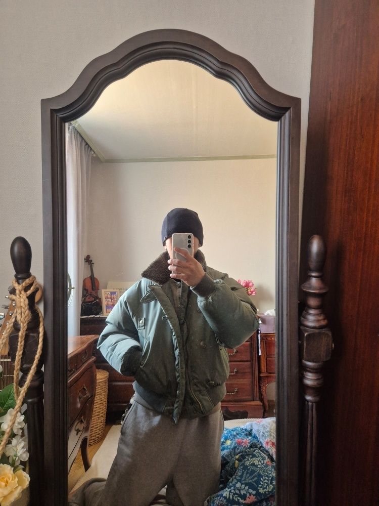 MUSINSA公式 | PARTIMENTO 1950 N2B ミリタリーショートパーカー