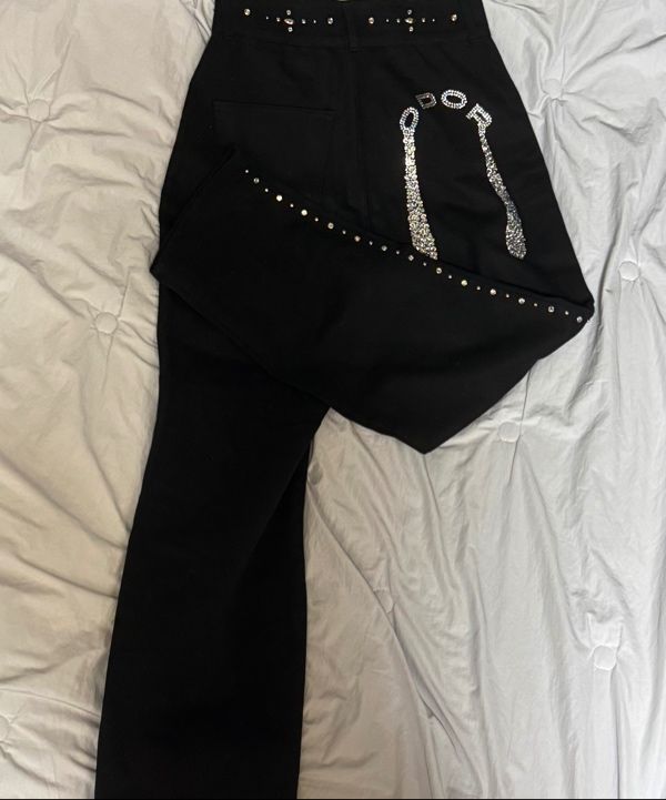MUSINSA | ODOR Cris studded pants
