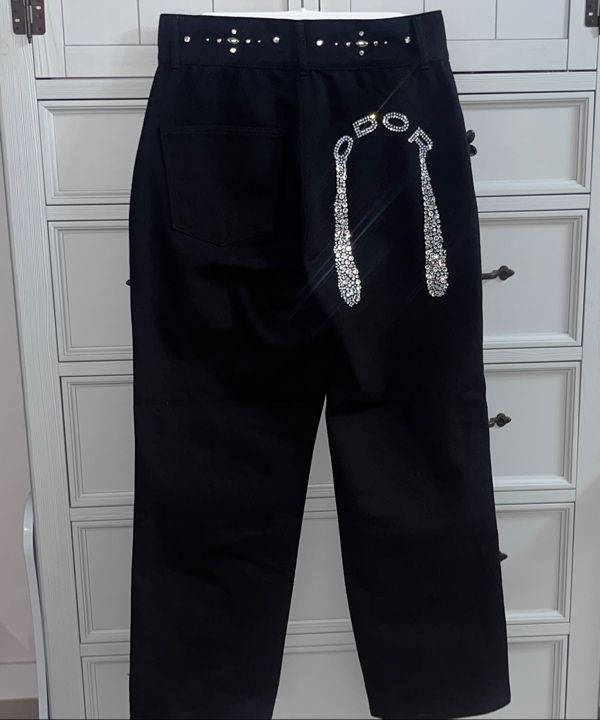 【ODOR】Cris studded pants MUSINSA | ODOR Cris studded pants
