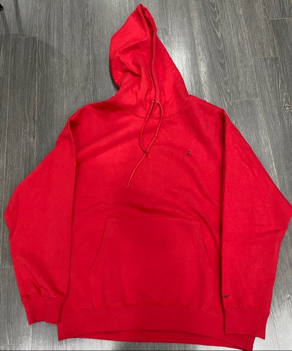 MUSINSA | COVERNAT Signature Symbol Hoodie Red