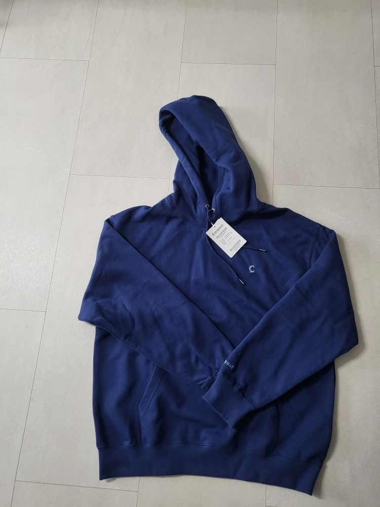 MUSINSA | COVERNAT Signature Symbol Hoodie Greige