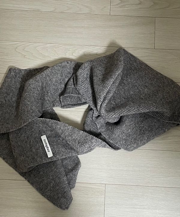 MUSINSA公式 | METAPHER MET ウールマフラー バラクラバ グレー