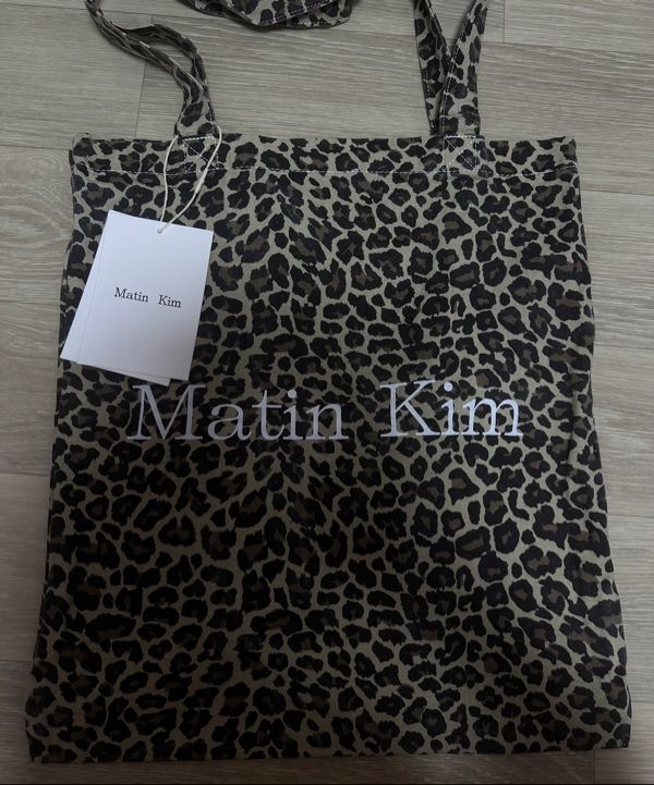 MUSINSA公式 | MATIN KIM MATIN LEOPARD ECOBAG IN MIX