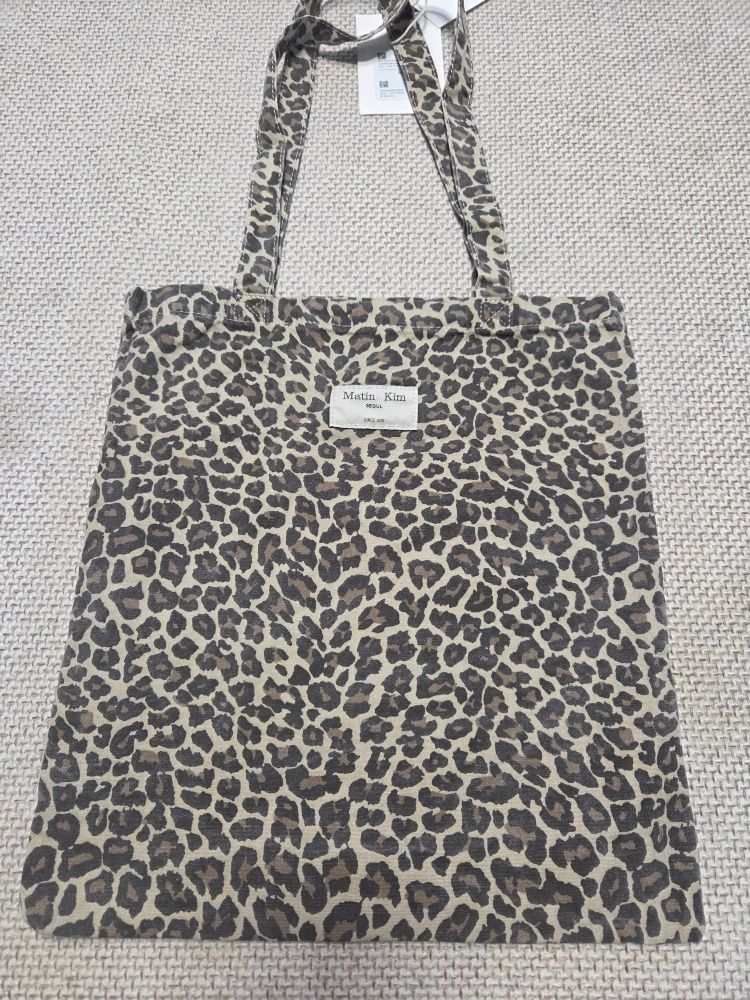 Matin Kim MATIN LEOPARD【౨ৎ】 MUSINSA | MATIN KIM MATIN LEOPARD ECOBAG IN MIX