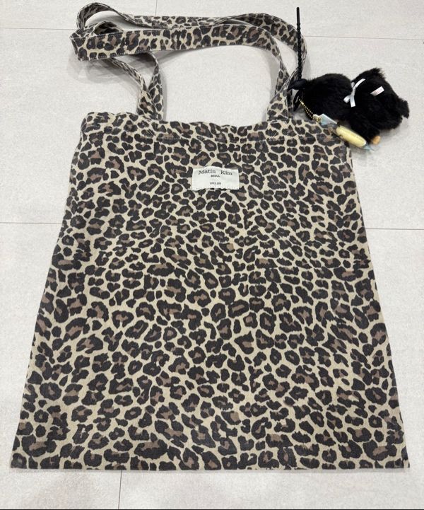 MUSINSA | MATIN KIM MATIN LEOPARD ECOBAG IN MIX