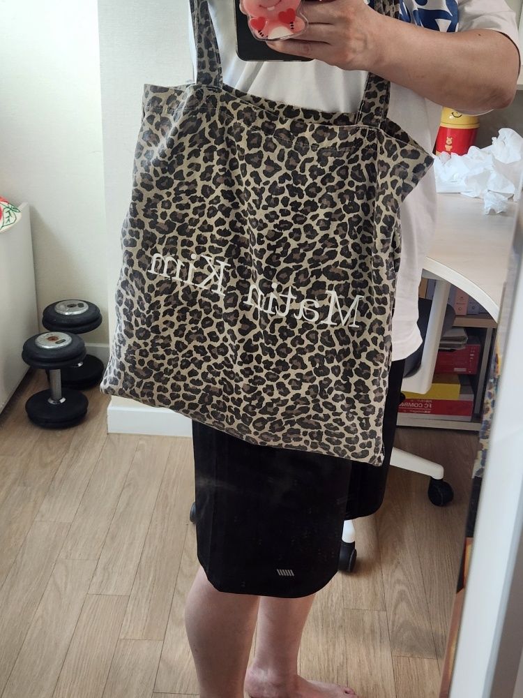 Matin Kim☆MATIN LEOPARD ECOBAG IN MIX MUSINSA | MATIN KIM MATIN LEOPARD ECOBAG IN MIX