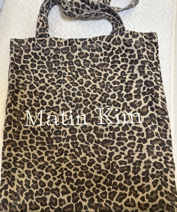 MUSINSA公式 | MATIN KIM MATIN LEOPARD ECOBAG IN MIX