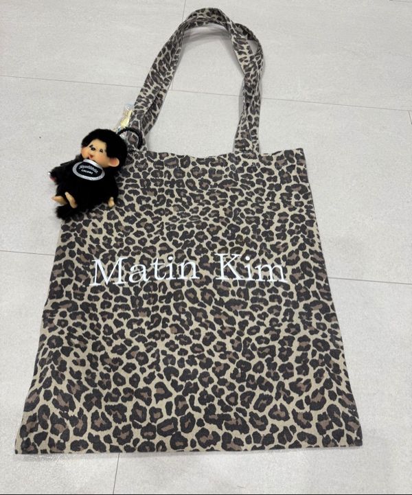 MUSINSA | MATIN KIM MATIN LEOPARD ECOBAG IN MIX