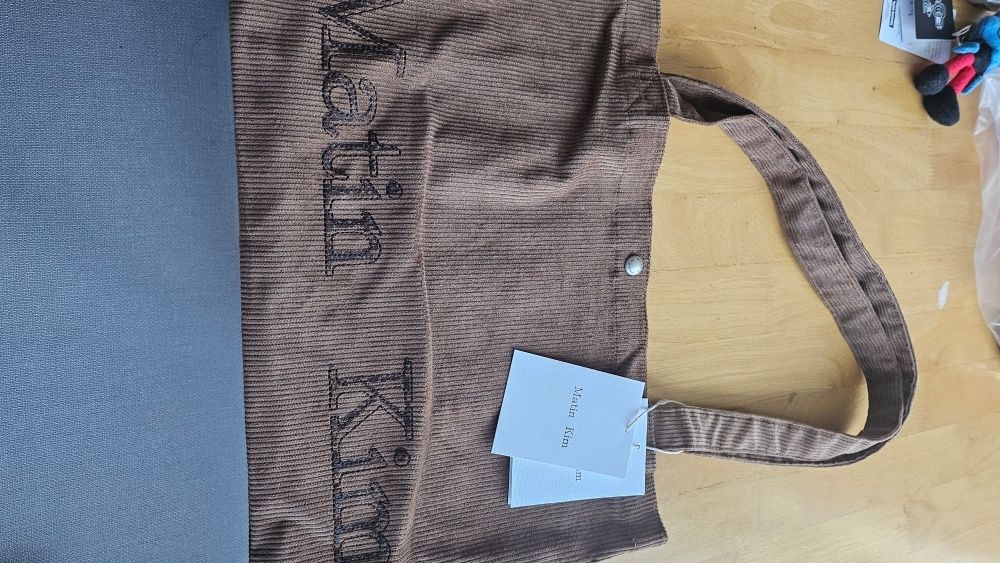 ★MATIN KIM★MATIN CORDUROY MIDDLE ECOBAG★ MUSINSA | MATIN KIM MATIN CORDUROY MIDDLE ECOBAG IN PINK