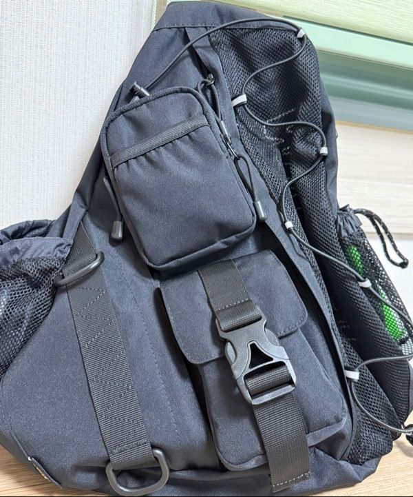 ショルダーバッグ WACKY WILLY Mesh String Messenger Bag MUSINSA | WACKY WILLY [25SS] Mesh String Messenger Bag Black