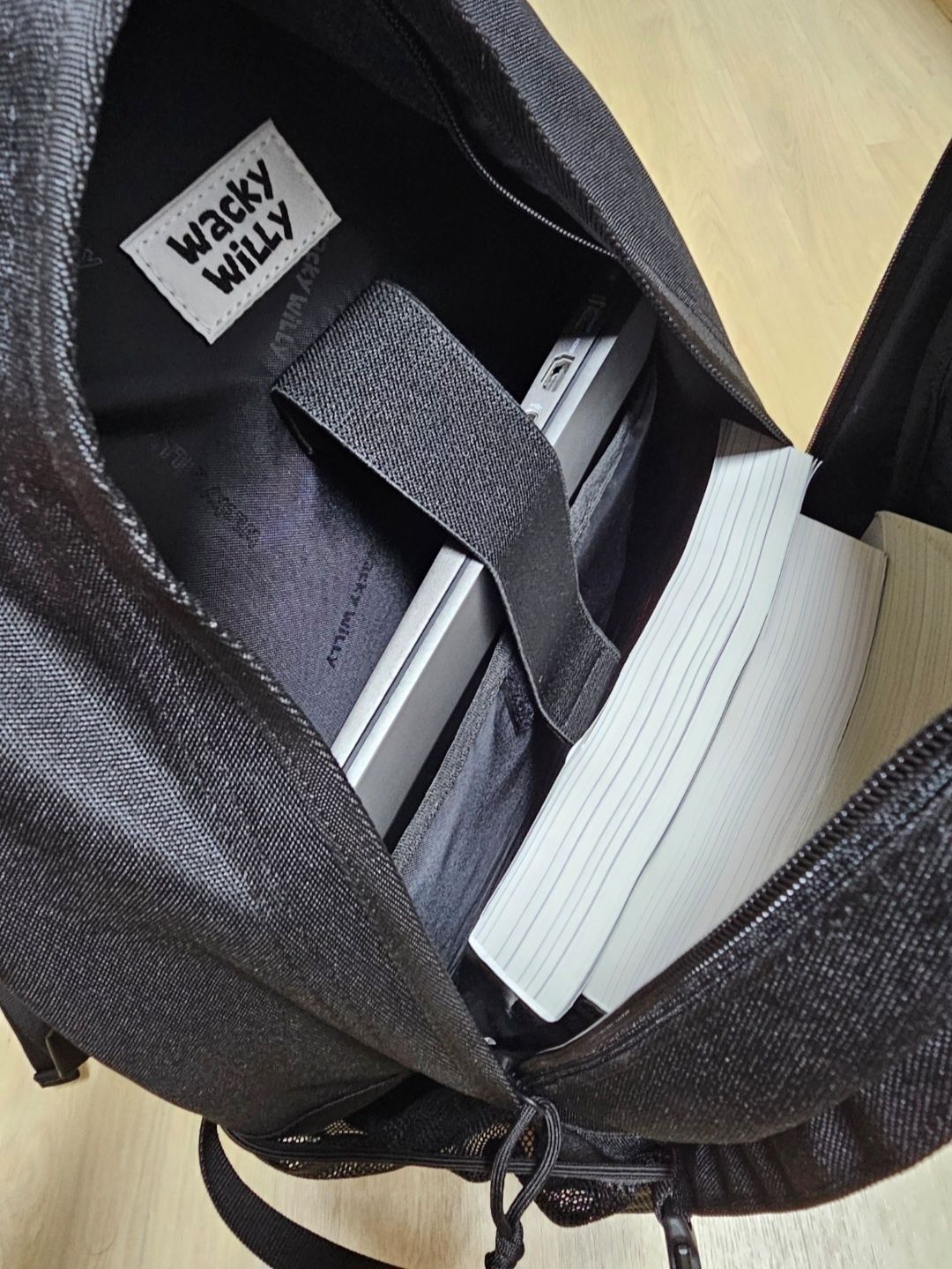 バックパック・リュック WACKY WILLY mesh string backpack MUSINSA | WACKY WILLY [25SS] Mesh String Backpack Black