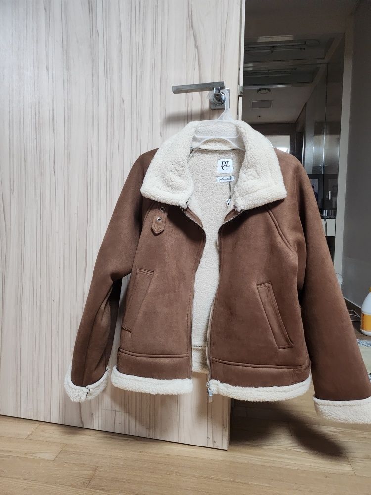 ASURA WOOL SHEARLING HOODIE MUSTANG Ford Mustang Embroidered