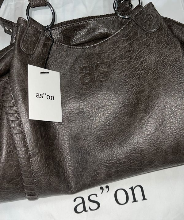 MUSINSA | ASON BONITA BIG BAG / BROWN