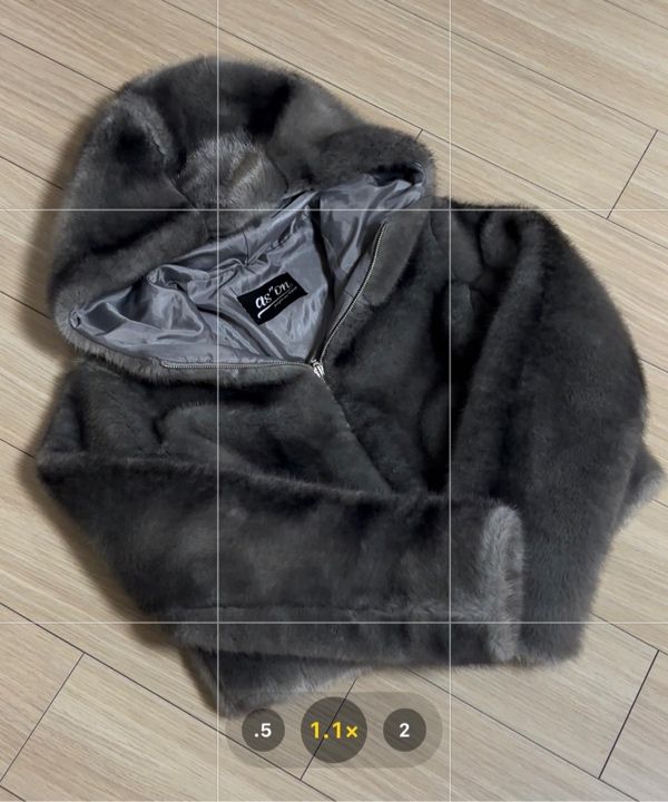 MUSINSA公式 | ASON COMO FUR JACKET / GRAY