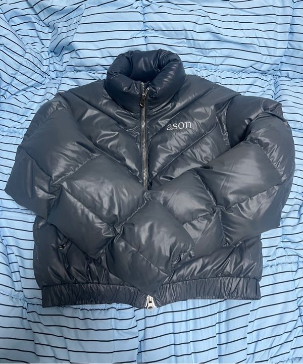 MUSINSA公式 | ASON BETTY PUFFER JACKET / CHARCOAL