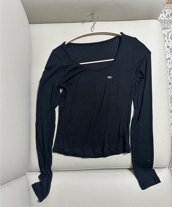 送料/関税込 ●KHAKIPOINT● Basic U-neck T-shirt MUSINSA | KHAKIPOINT Basic U-neck T-shirt (charcoal)