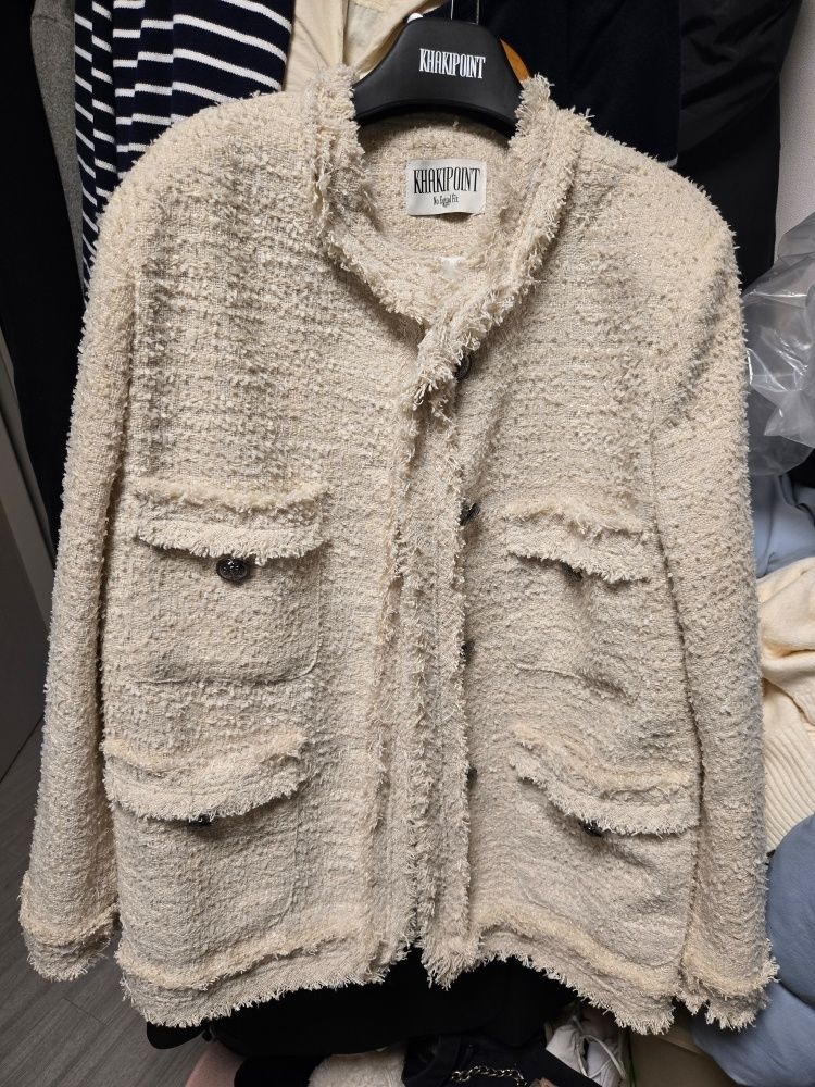 khakipointツイードジャケットAntique Tweed Jacket MUSINSA | KHAKIPOINT Antique Tweed Jacket (ivory)