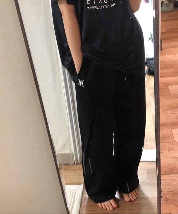 MUSINSA | WOOALONG OG Signature relax wide pants (7colors)