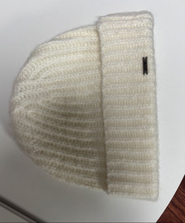 ◇KHAKIPOINT◇ Ribbed Beanie ivory MUSINSA | KHAKIPOINT Ribbed Beanie (ivory)