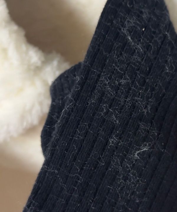 MUSINSA | KHAKIPOINT Stitch Fur Mustang (ivory)