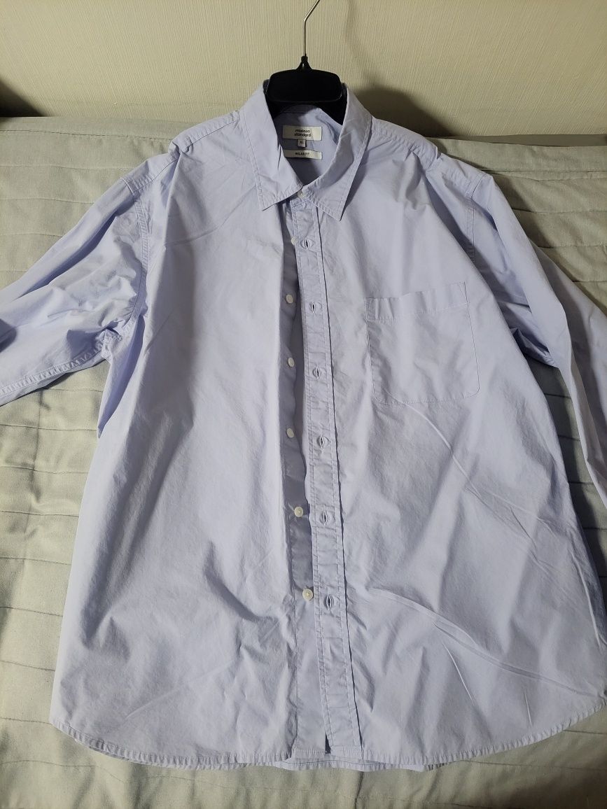 MUSINSA | MUSINSA STANDARD Relaxed Washed Poplin Shirt