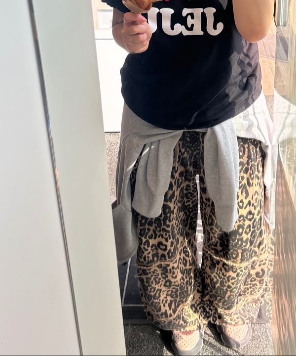 MUSINSA | BADBLOOD Low Edge Convex Jogger - Leopard