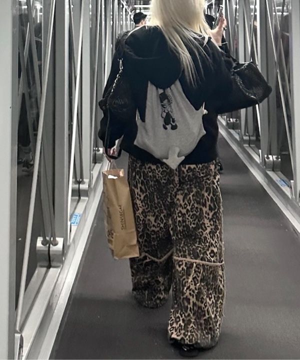 MUSINSA | BADBLOOD Low Edge Convex Jogger - Leopard