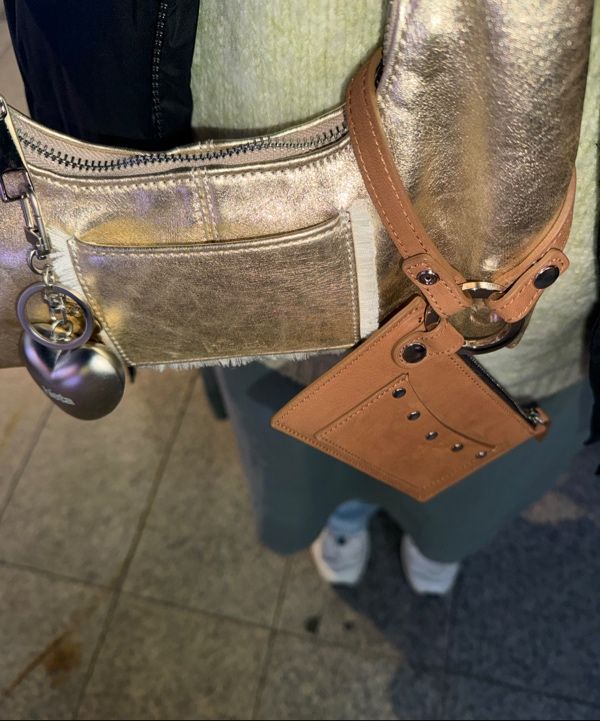 MUSINSA | HIETA Bella card wallet / Camel
