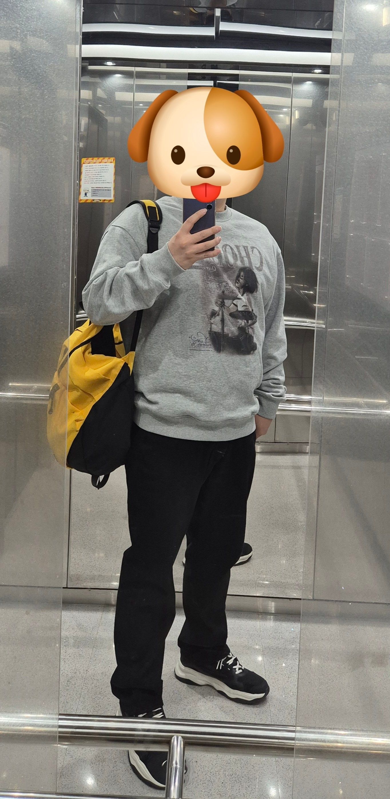 MUSINSA | 1993STUDIO Vintage Graphic Sweatshirt_Gray