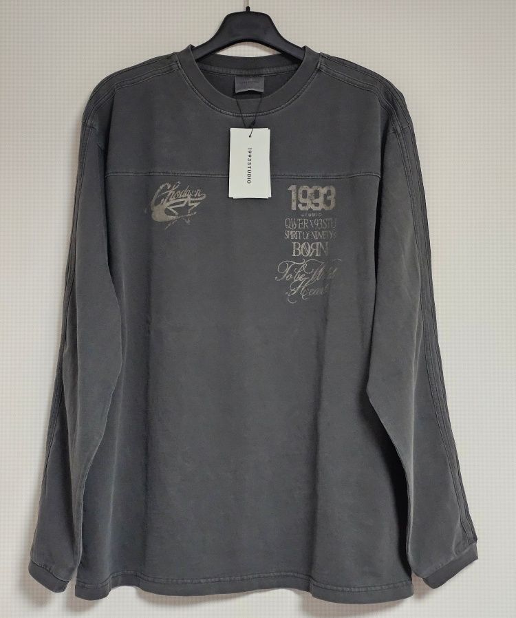 【1993studio】 [CHODAN] Pigment Track Long Sleeve MUSINSA | 1993STUDIO [CHODAN] Pigment Track Long