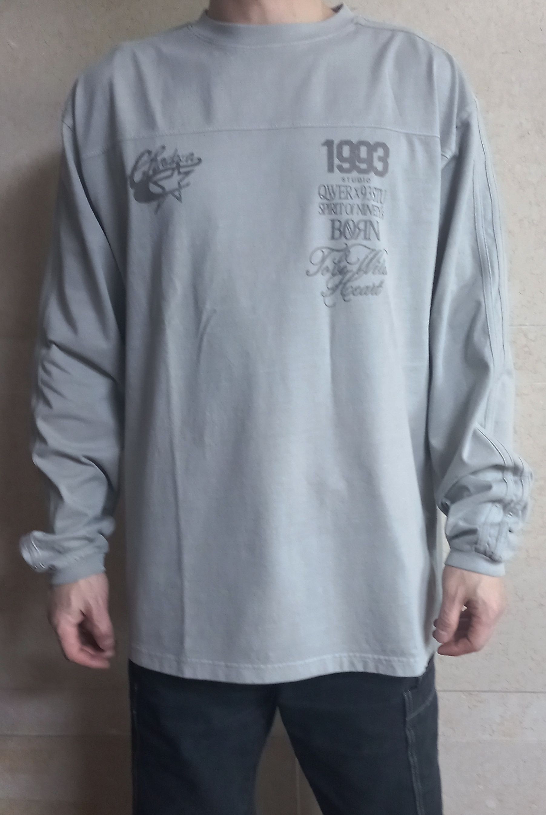【1993studio】 [CHODAN] Pigment Track Long Sleeve MUSINSA | 1993STUDIO [CHODAN] Pigment Track Long