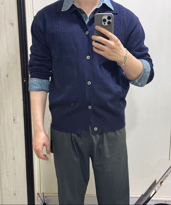 ★MUSINSA STANDARD★ Denim Western Shirt Light Indigo MMDNH5 MUSINSA | MUSINSA STANDARD Denim Western Shirt [Light Indigo]